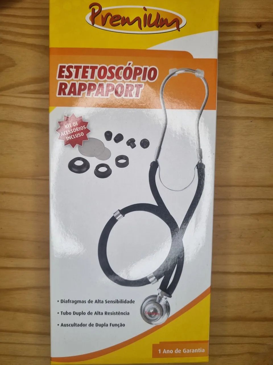 Estetoscópio, esfigmomanômetro Premium e oximetro Multi - Foto 2