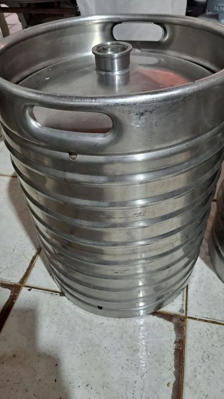 Barril vazio 50 L válvula S