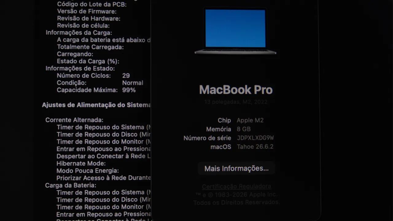 MacBook Pro M2 ?99% 29 ciclos IMPECÁVEL  - Foto 5