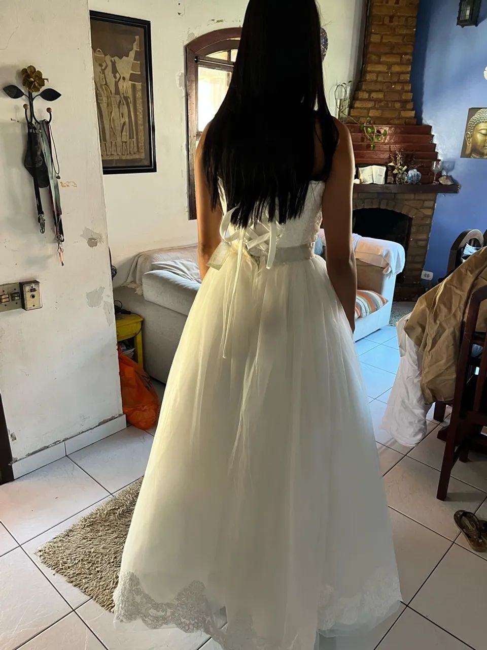 VENDO VESTIDO NOIVA  - Foto 3