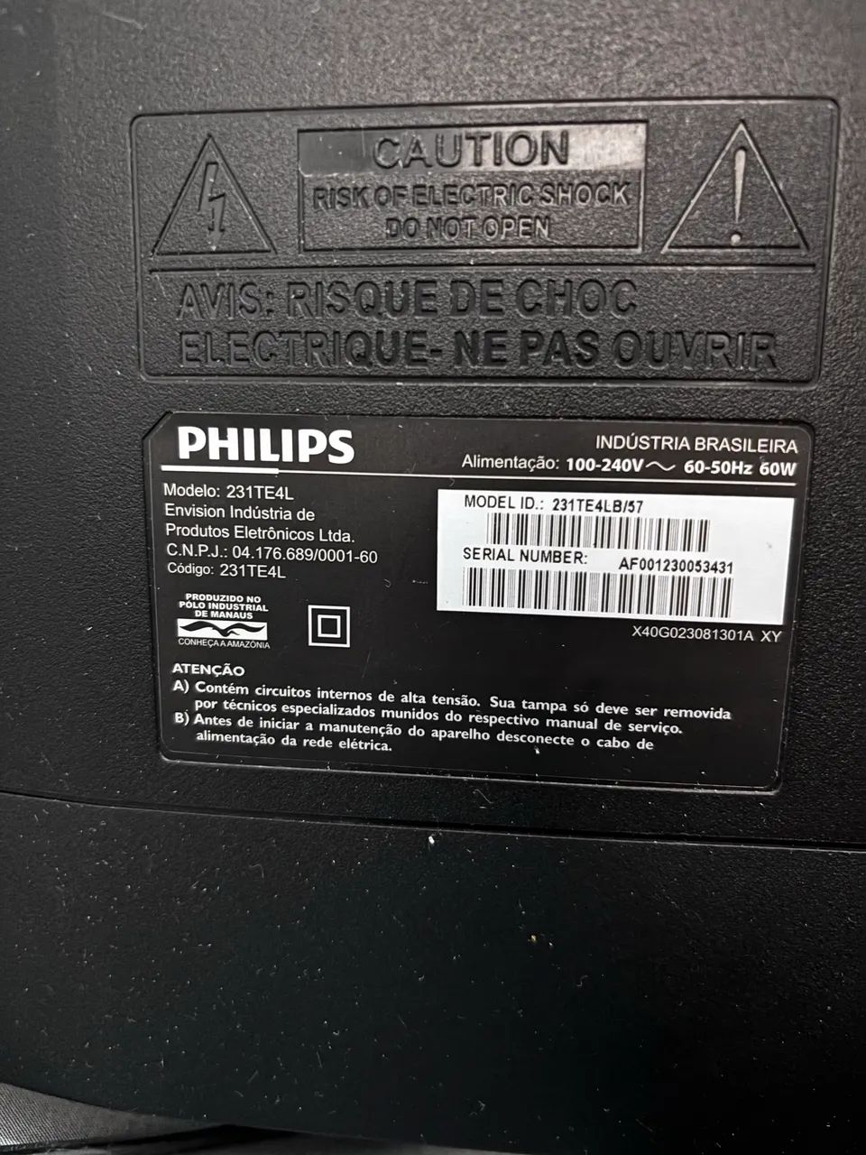 Monitor Philips 60hz, pouco usado  - Foto 4