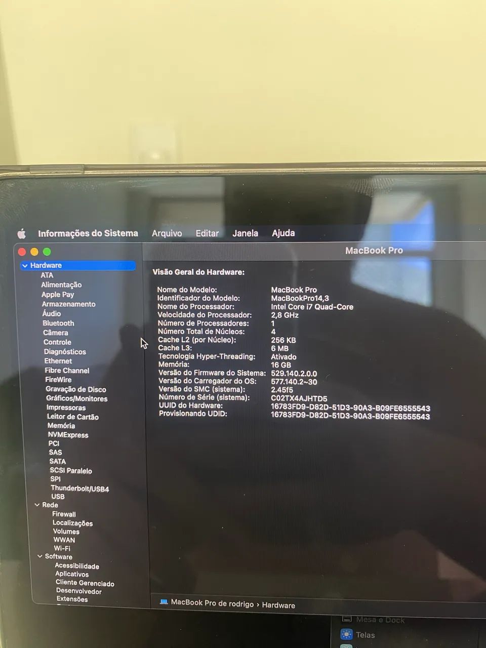 MacBook Pro 15.4 Touch Bar  - Foto 4