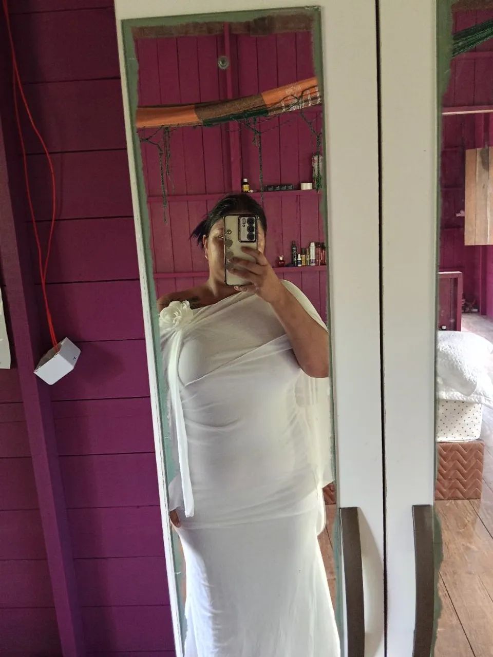 Vestido de noiva! Cívil ou religioso. - Foto 3