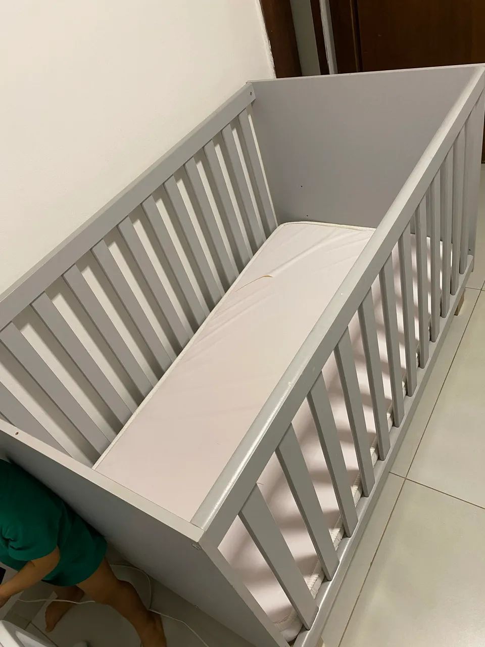 Berço americano com colchão 