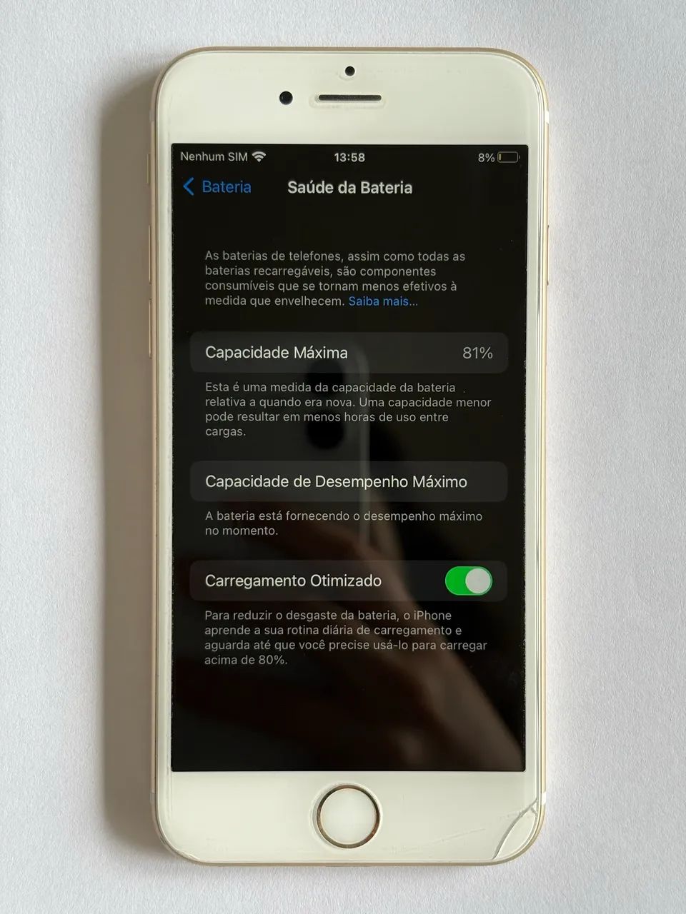 iPhone 6s 32gb branco/dourado - Foto 2