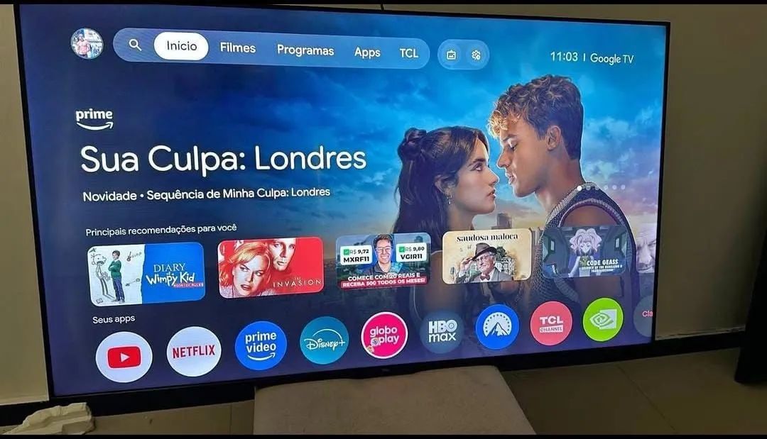 Tv TCL 50 polegadas 