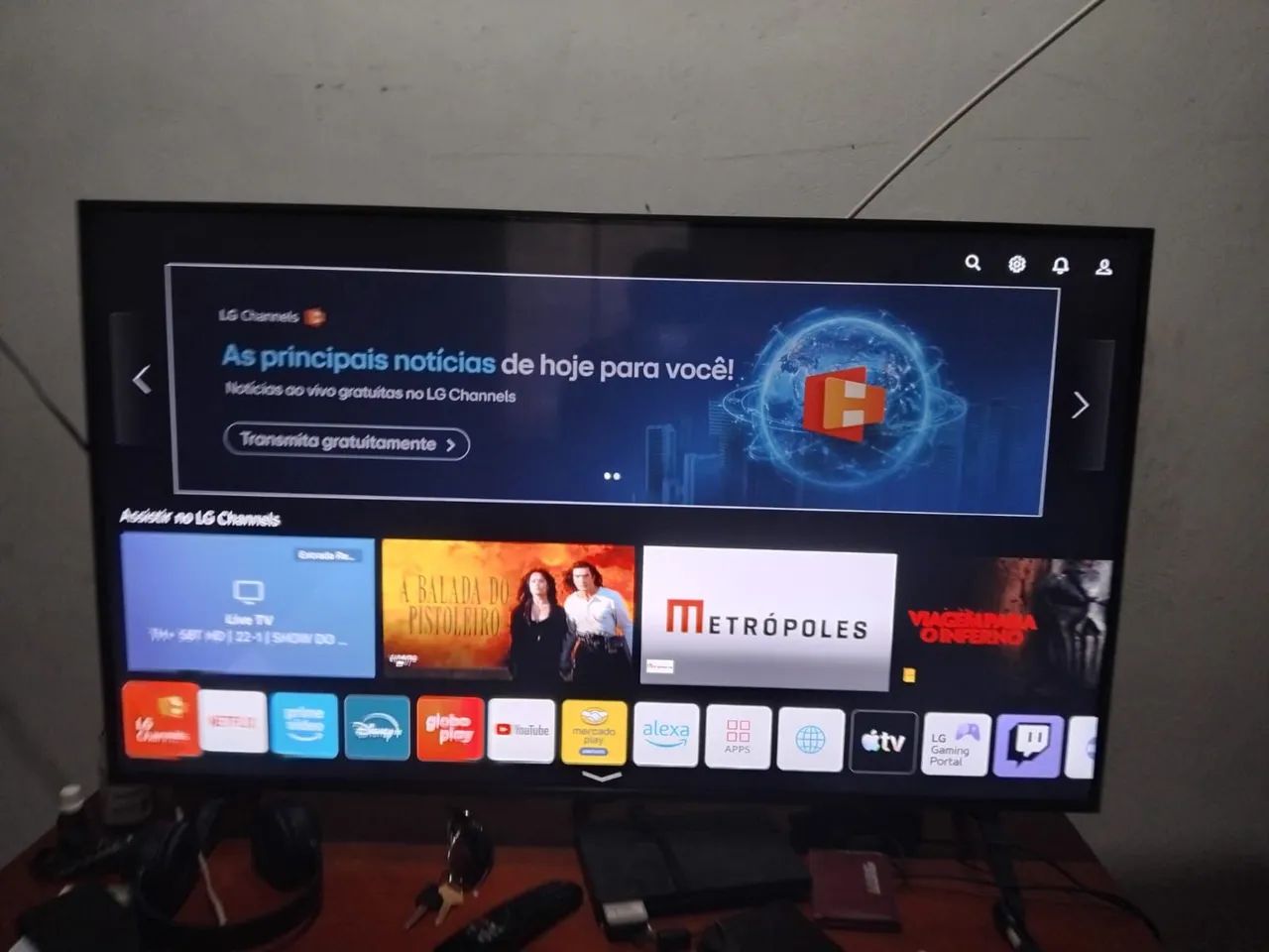 Tv LG 50 polegadas no precinho - Foto 2