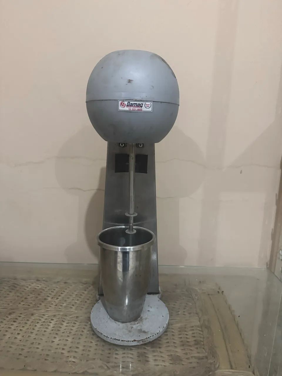 Batedor De Milk Shake Skymsen, Bms-n, Copo Inox, Industrial