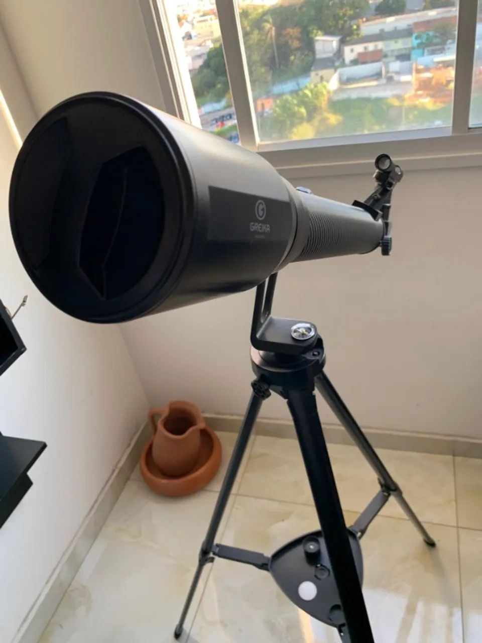 Telescópio Greika 700x70 Completo Facil Uso - Foto 4