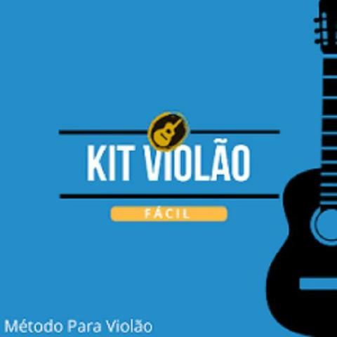 Aprenda a toca violão em sua residência,Kit Violão Fácil!
