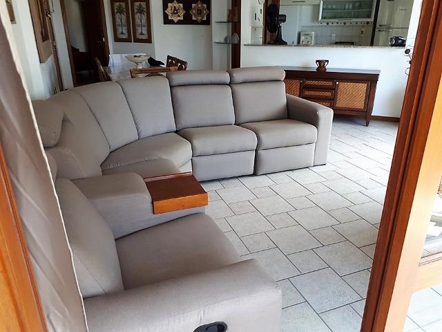 Apto 3 dorm no Grand Bali, frente mar, segurança 24 hs, lazer completo, mobiliado, ar cond - Foto 7