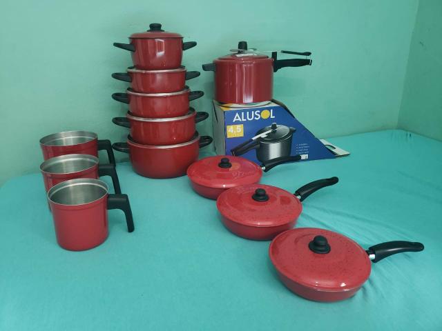 Conjunto de panelas 12 peças