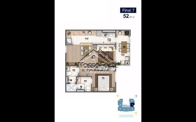 Lançamento Apartamento Vista Para o Mar no Caiçara em Praia Grande - Foto 18