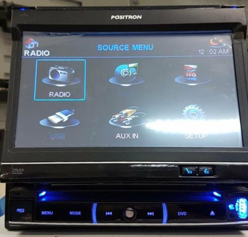 DVD automotivo Positron (super novo) - Foto 2