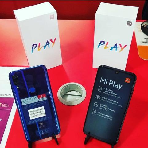 Celular Xiaomi Mi Play 64GB 4GB Ram Versão Global- Azul e Preto - Foto 4