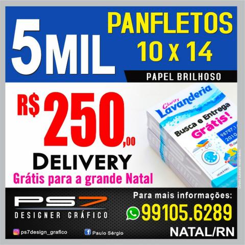 5 Mil Panfletos 10 X 14