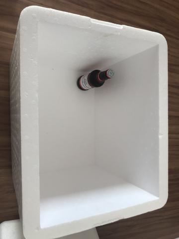 Caixa térmica de isopor 50x40x40