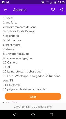 Smartwatch A1 produto novo .Funções na última foto - Foto 5