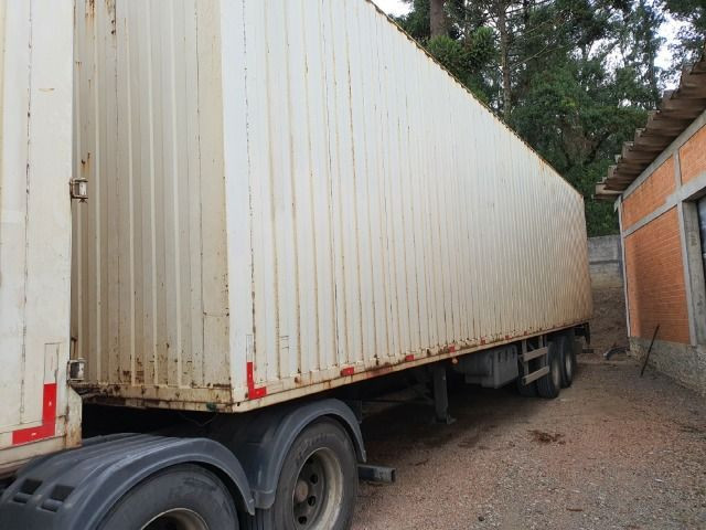 Carreta bitrem bau linshalm ano 2015 com 210m3 medidas 12.90m x 3.08m x 2.60 - Foto 7