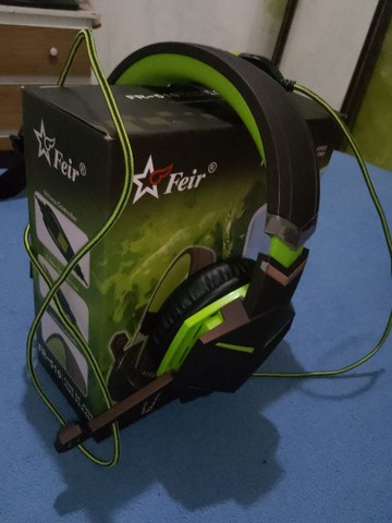 Headset Feir Fr-510 Gamer Com Microfone Ps4 xbox One E Pc - Vermelho em  Promoção | Ofertas na Americanas