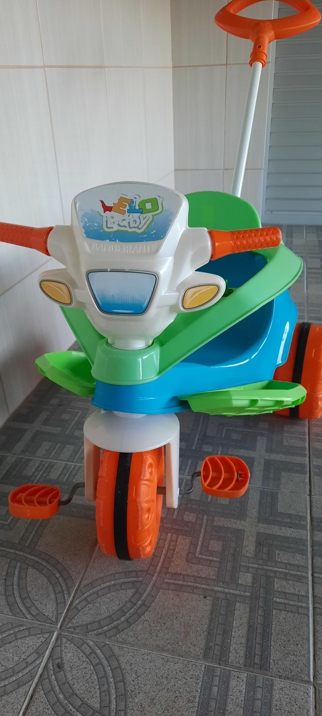 Triciclo velo baby bandeirante - Foto 2