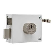 Fechadura De Sobrepor Externa 921 Branco - Silvana