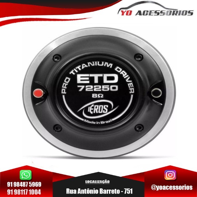 Driver Ti Eros 72250 Titanium 125W 8 Ohms