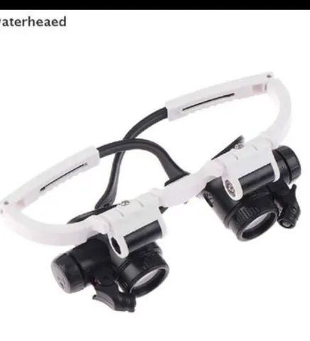 Lupa de Óculos com Luz LED - 8x, 15x e 23x | Ideal para Relojoeiros - Foto 3