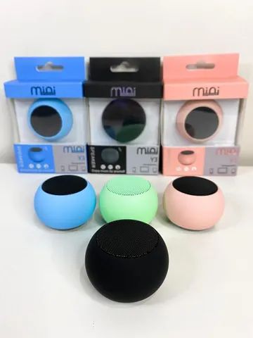 Mini Caixa de Som Bluetooth Metal