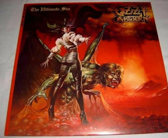 Lp do Ozzy Osbourne - The Ultimate Sin (Leia O ANÚNCIO!) - CDs