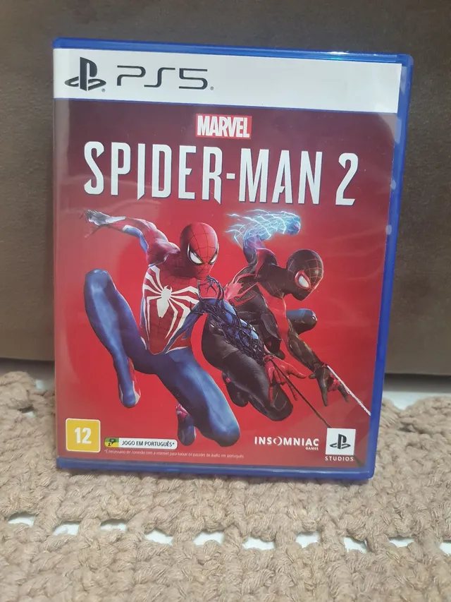 Jogo Ps4 Homem Aranha Marvel Game Of The Year Novo E Lacrado