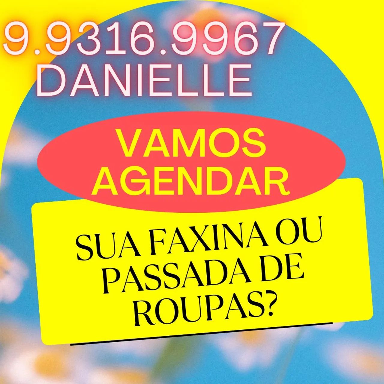 Faxineira e passadeira 