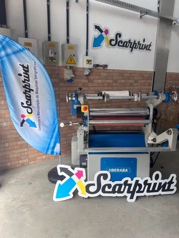 Máquina para laminação gráfica UBERABA 