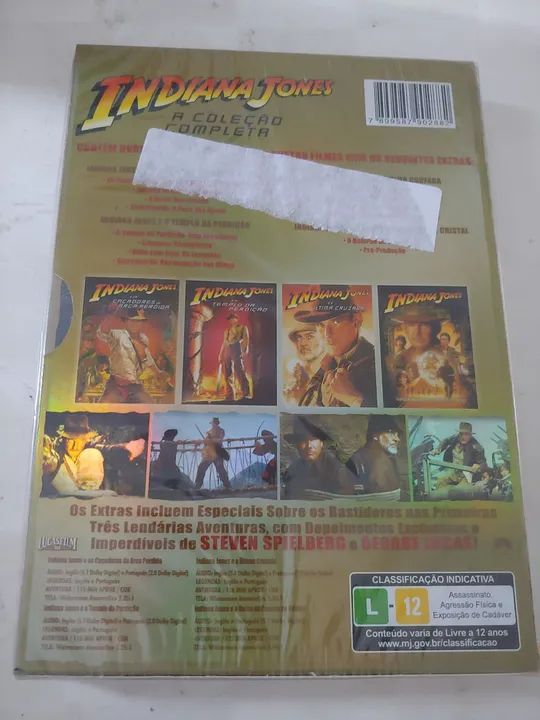 Box Dvd Quadrilogia Indiana Jones - Foto 2
