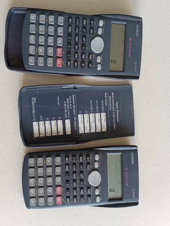 2 calculadoras Cassio FX82ms