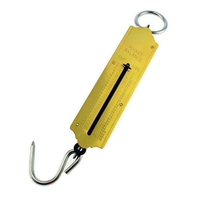 Balança Portatil C/ Mola 50kg Cn189 - Foto 2