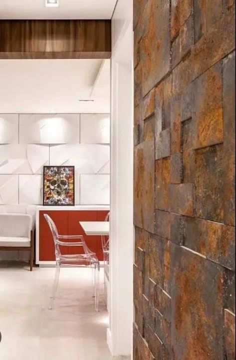 Revestimento Cimenticio Ferro Corten - Foto 2