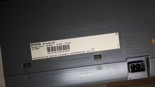 Impressora Epson Stylus C65  - Foto 5