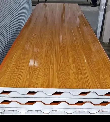 Telhas sob medida simples sanduiche termoacusticas aluzinco - Foto 3