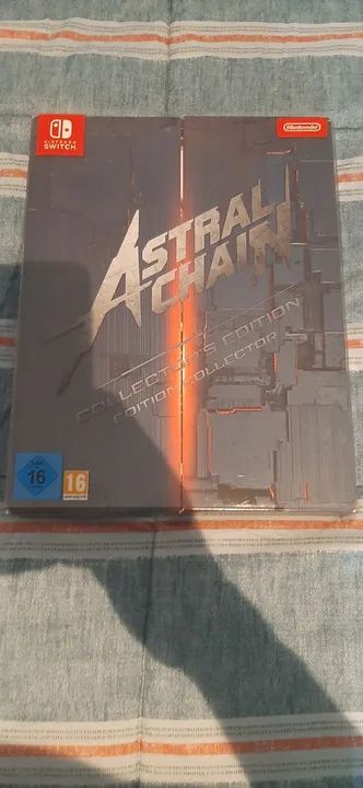 Astral Chain nintendo switch edição colecionador