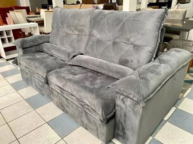 Sofá Retrátil e Reclinável Ferrara - Foto 3