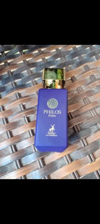 Miniatura Árabe 30ml Philos Pura perfume importado Unissex  - Foto 4