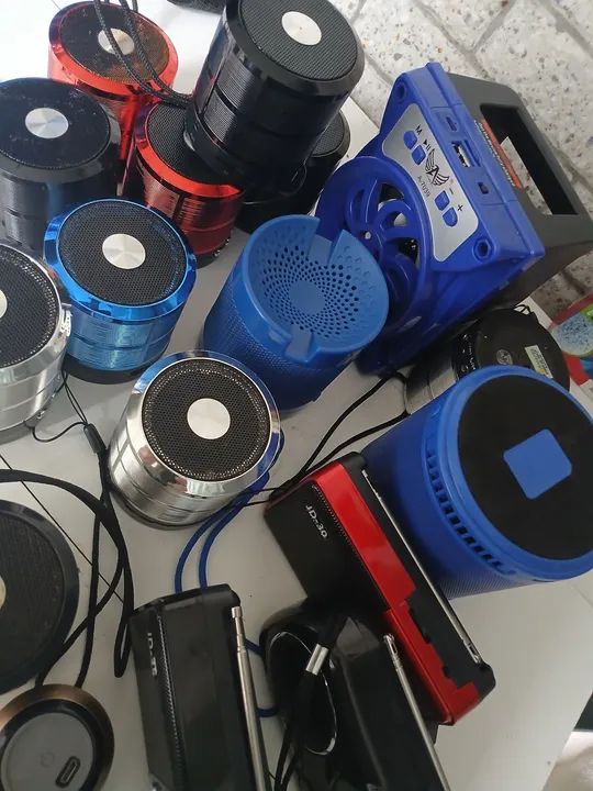 Kit de Caixas de Som Bluetooth Portáteis - Foto 4