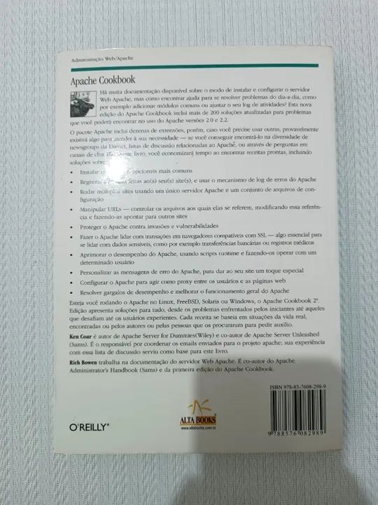 Livro Apache / Guia Pratico - Foto 2