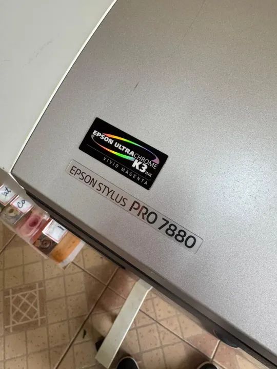 Impressora Plotter Jato de Tinta Epson Stylus Pro 7800 - SUBLIMAÇÃO - Foto 4