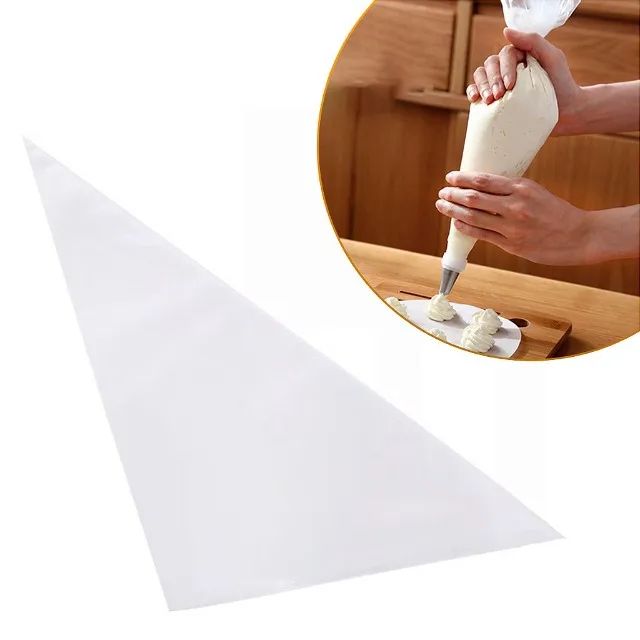 Saco De Confeiteiro Descartável 42cm Saco 50 Undades Grande Manga