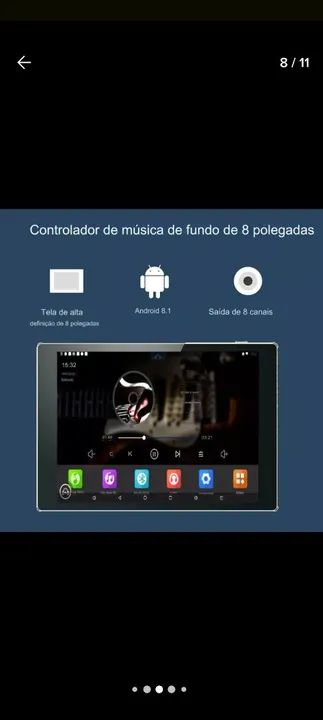 Projetor Android 4K com sistema operacional - Foto 6