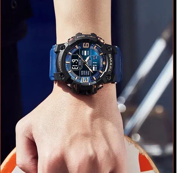 Relógio Sport Watch com luz Led Smael - Foto 2