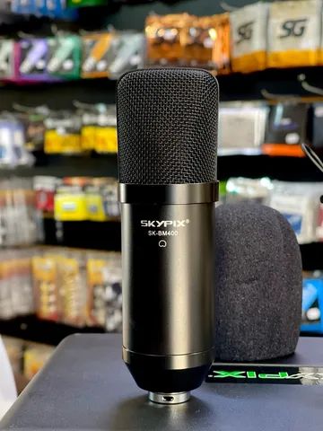 Microfone Condensador SK-BM400  - Foto 4