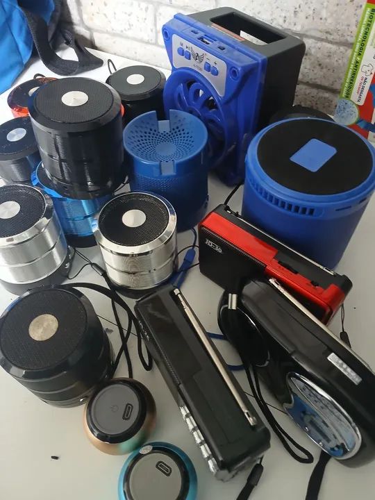 Kit de Caixas de Som Bluetooth Portáteis - Foto 3